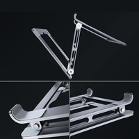 Tech-Protect ULS400 universal foldable alus jaoks laptops up to 17" - hõbedane