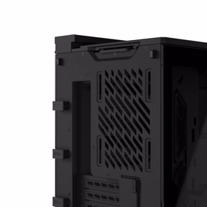 ASUS ROG CRONOX GR801 CURVE TG ARGB must keskmise tornmõõduga arvutikorpus