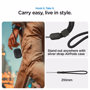 Tech-Protect NaturalFit Ümbris jaoks AirPods Pro 3 - Must