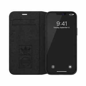 Adidas OR Booklet Ümbris PU jaoks iPhone 12 / 12 Pro 6.1" - valge and must