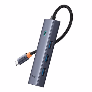 5-in-1 jaotur Baseus UltraJoy Series USB-C to HDMI4K@30Hz+3xUSB 3.0+1xPD (hall)