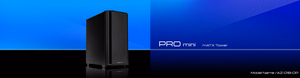 Chieftec AZ-01B-OP Pro mini корпус Midi Tower MicroATX/Mini-ITX (чёрный)