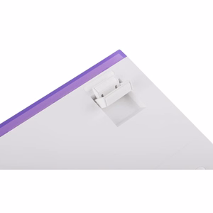 HERO84 HE White+Purple+Gradient+LIGHT JadeKing RGB AULA gasket klaviatuur