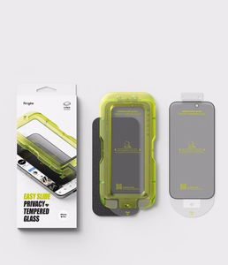 Ringke Easy Slide Privacy privaatsuskaitsega karastatud klaas, 2 tk komplekt iPhone 18 Pro Max jaoks