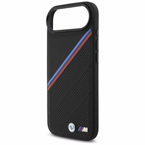 BMW M Tricolor Metal Logo MagSafe Ümbris jaoks iPhone 17 Air - Must