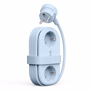 Orico AP3 65W GaN 6in1 Power Strip 2x AC + 2x USB-A + 2x USB-C - Blue