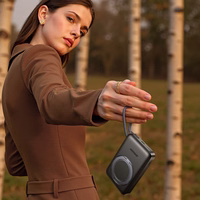 Joyroom JR-PBM02 Powerbank 22.5W 10000mAh 3in1 magnetiline induktiivne ühilduv MagSafe sisseehitatud kaabliga - must