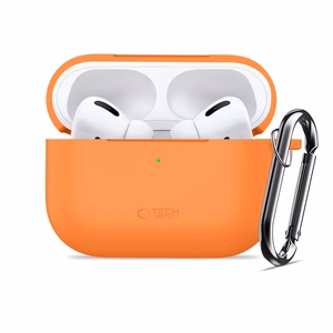 Tech-Protect Silicone Hook ümbris jaoks AirPods Pro - oranž