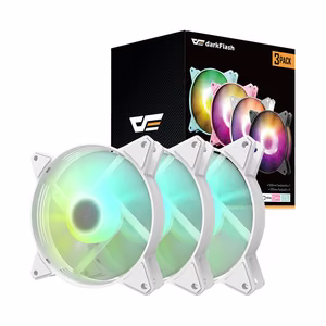 Computer Ventilaator Komplekt ARGB Darkflash C6 3in1 120x120 (valge)