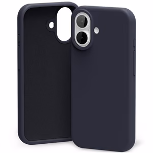Mercury Silicone чехол iPhone 17, темно-синий
