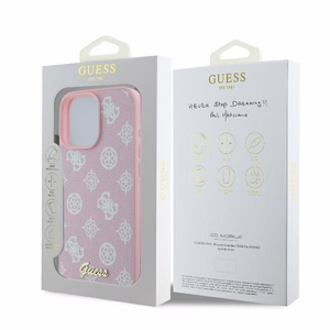 Guess Peony Script Logo MagSafe iPhone 16 Pro Ümbris - roosa