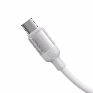 Joyroom S-A62 Lively Series 3A USB-A - USB-C kaabel 1.2 m - valge