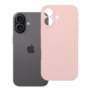 Ümbris Silikoon 2mm jaoks IPHONE 17 sand roosa