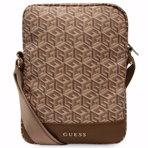 Guess kott GUTB10HGCFSEW 10" pruun GCube Stripe tahvelarvuti kott