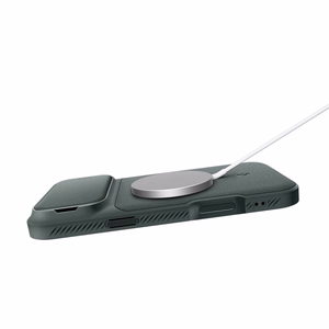 Spigen Optik Armor MagSafe Ümbris jaoks iPhone 17 Pro Max - Roheline