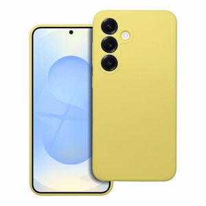 Ümbris Samsung A27 5G, silikoonist 2mm (kaamera kaitse), sidrunikollane