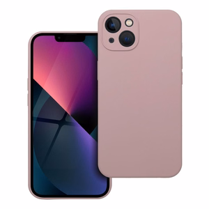 Ümbris Silikoon 2mm jaoks IPHONE 13 sand roosa