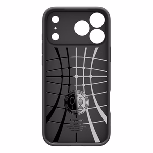 Spigen Liquid Air ümbris mudelile iPhone 18 Pro Max / 17 Pro Max – värv: mattmust