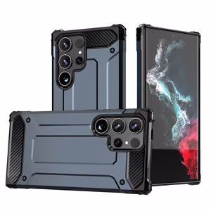 Hybrid Armor Ümbris jaoks Samsung Galaxy S25 Ultra Armored Hybrid Ümbris - sinine