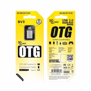 Adapter Borofone BV3 Type-C OTG hall