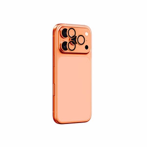 AmazingThing AR Sapphire Kaamera Objektiiv Klaas jaoks iPhone 17 Pro / Pro Max - koos oranž Raam