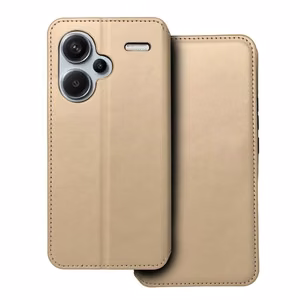 DUAL POCKET Book ümbris jaoks XIAOMI Redmi Note 13 Pro Plus 5G kuldne