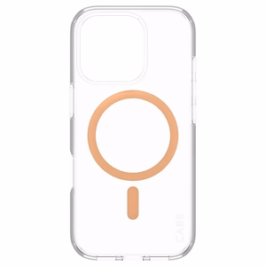 CARE by PanzerGlass Flagship Ümbris iPhone 16 Pro 6.3" Peachy MagSafe 1374