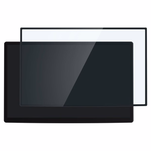 Spigen Glas.tR EZ Fit Karastatud klaas jaoks Tesla Model X 2022 / Model S 2021 - must