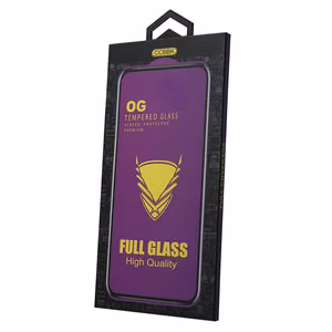 Karastatud klaas OG Premium for Motorola Moto E14 must frame