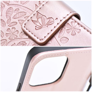 MEZZO Чехол-книжка для SAMSUNG A27 mandala розовое золото