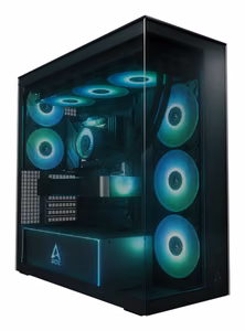 Arvutikorpus ARCTIC Xtender Black Must