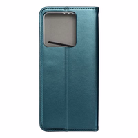 SMART MAGNETO Book Ümbris jaoks XIAOMI Redmi Note 13 5G tumeroheline