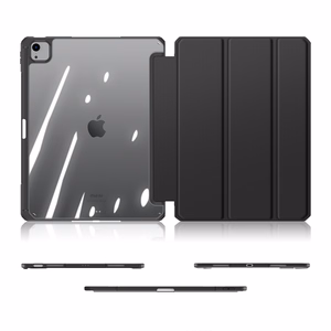 Dux Ducis Toby ümbris with flap and stand jaoks iPad Air 13" 2024 / iPad Pro 12.9" 2018-2022 - must