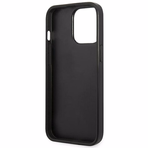 Karl Lagerfeld Perforated Allover iPhone 13 Pro Max 6.7" Ümbris - must