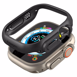 Spigen Thin Fit чехол для Apple Watch Ultra (49mm) - чёрный