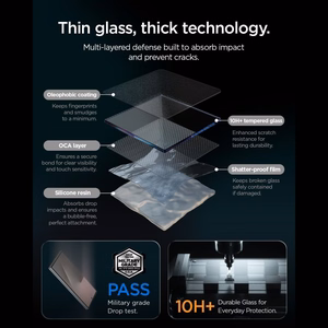 Spigen Glas.tR EZ Fit Pro AC karastatud klaas mudelile Samsung Galaxy S26 FE