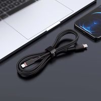 Acefast kaabel MFI USB Type C - Lightning 1.2m, 30W, 3A must (C2-01 must)