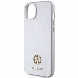 Guess GUHCP15MPS4DGPS iPhone 15 Plus 6.7" hõbedane/hõbedane hardcase Strass Metal Logo