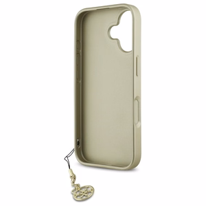 Guess 4G Charms Collection ümbris jaoks iPhone 16 Plus - must