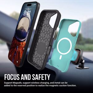 Perfectionists Triangle Mag Case iPhone 11 green