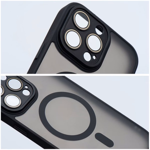 Ümbris mudelile Samsung S26 FE / S25 FE Variete Mag Cover ühildub MagSafe'iga (värv: must)