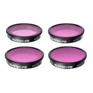 Komplekt of filters ND4, ND8, ND16, ND32 Sunnylife jaoks Insta360 GO 3/2