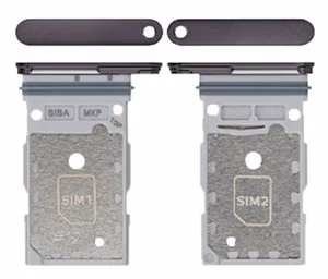 SIM card holder Samsung S921 S24/S926 S24 Plus Dual Onyx Must original (service pack)