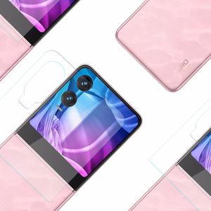 Infinix Zero Flip (front) – 3mk Silky Matt Pro telefoni ekraanikaitse
