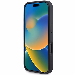 Mercedes MB Wood Imitation Leather MagSafe iPhone 16 Pro Ümbris - punane