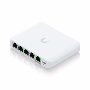 UBIQUITI Flex Mini 2.5G тип L2 5x2.5GbE коммутатор USW-FLEX-2.5G-5