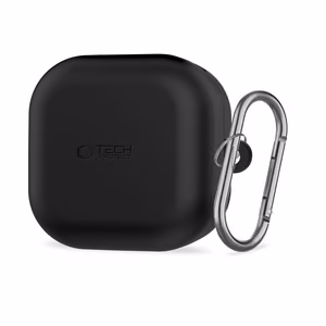Tech-Protect Silikoon Hook Ümbris for Samsung Galaxy Buds 4 / 4 Pro - must
