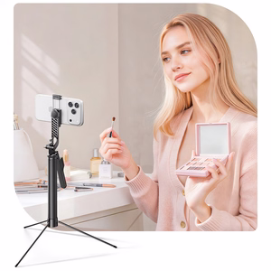 Selfipulk Orico SPM170 1/4 tolli statiiv telefoni kaamerale Bluetooth 5.2 - must