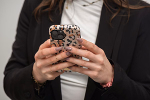 Ümbris jaoks iPhone 15 PLUS Forcell F-Protect Mirage compatible with Magsafe wild panther