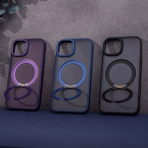 Mag Ring Rotating ümbris jaoks iPhone 11 tumesinine